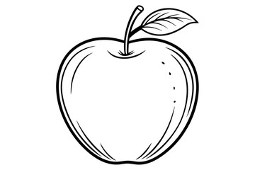 Minimalist Vector Line Art of Fruits | Black and White Fruit Illustration | Logo Icon Clipart Design