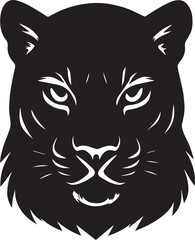 Obraz premium Powerful Tiger Silhouette Artwork