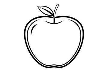 Minimalist Vector Line Art of Fruits | Black and White Fruit Illustration | Logo Icon Clipart Design
