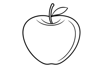 Minimalist Vector Line Art of Fruits | Black and White Fruit Illustration | Logo Icon Clipart Design
