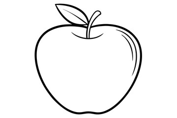 Minimalist Vector Line Art of Fruits | Black and White Fruit Illustration | Logo Icon Clipart Design