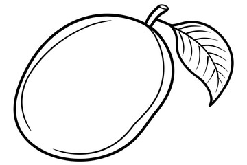 Minimalist Vector Line Art of Fruits | Black and White Fruit Illustration | Logo Icon Clipart Design