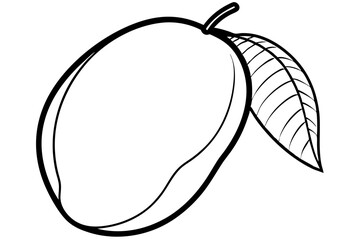 Minimalist Vector Line Art of Fruits | Black and White Fruit Illustration | Logo Icon Clipart Design