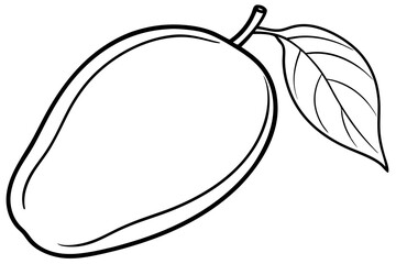 Minimalist Vector Line Art of Fruits | Black and White Fruit Illustration | Logo Icon Clipart Design