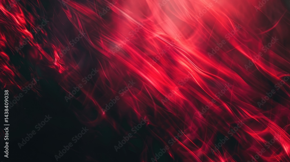 Poster abstract red black line effect on surface of modern template design express seamless style scene. di