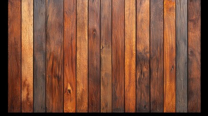 A wooden wall with vertical planks.