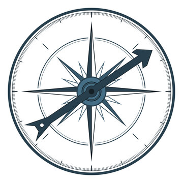 Kompass Vektor als svg - Compass Vector