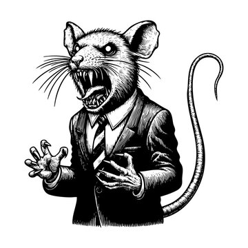 Rats In Costumes clip art preview
