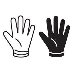 Hand-drawn icon illustrations for creative digital art