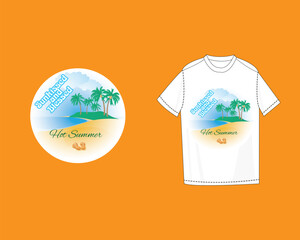Sunkissed and Blessed Summer Beach Vibes Tshirt