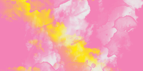 Vibrant Painted Splatters and Abstract Watercolour Textured Background. Vibrant Painted Splatters and Abstract Watercolour Textured Background.  Contemporary wallpaper.