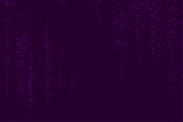 matrix style binary code digital falling numbers blue background	