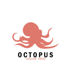 octopus  icon vector illustration template design