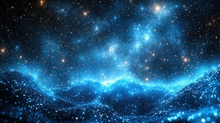 Fototapeta premium Nebula and stardust