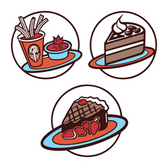 fast food icons