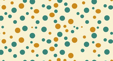 Colorful Polka Dots Pattern Design