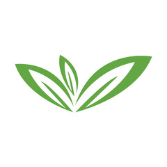 leaf ecology  logo and vector template