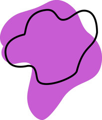 Background blob ellipse 16