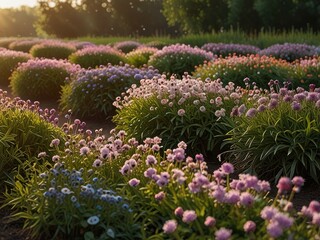 Obraz premium Whispers of Spring at Sunset
