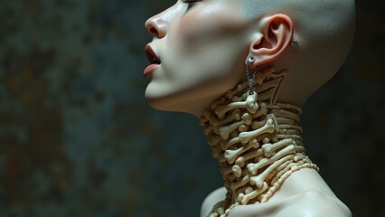 Mechanical character illustration art