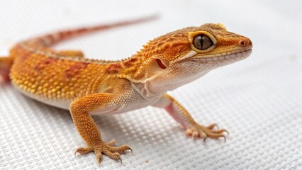 Obraz premium lizard on a wooden surface