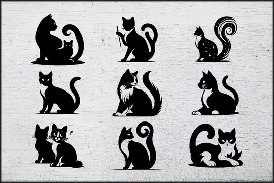 Majestic Cat Artwork

Black and White Cat Illustration
Sophisticated Cat Drawing