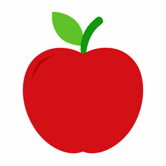 Food apple silhouette vector illustrator