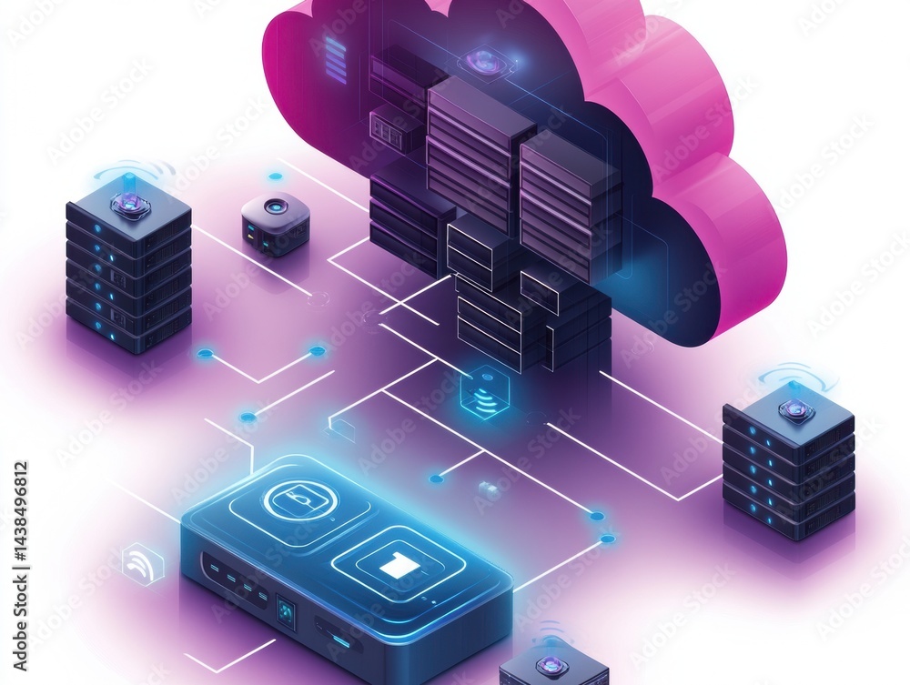 Poster Cloud Computing and Server Management