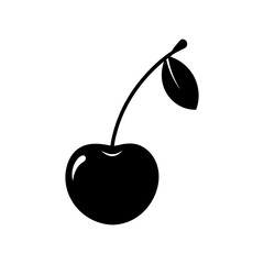 Cherrie vector silhouette