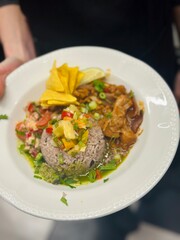 caribbean Feast in a table