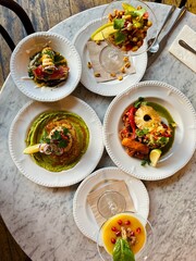 caribbean Feast in a table