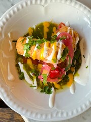 caribbean Feast in a table
