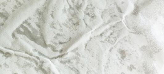 wrinkled crumpled  white paper background