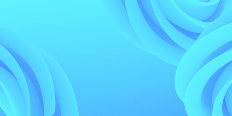 Abstract Waves 3D Background Design