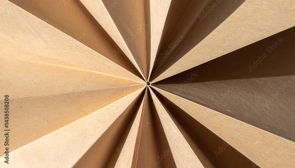 Poster radiating geometric patterns urban architecture abstract design modern environment aerial view visua