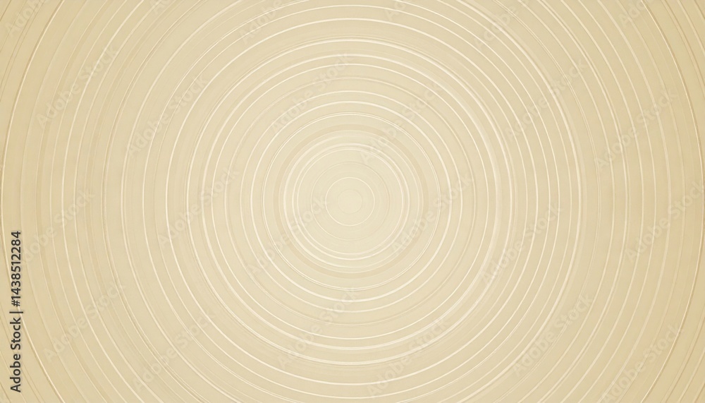 Poster exploring circular patterns in abstract art digital space visual content minimalist design aerial vi