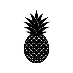 pineapple vector silhouette