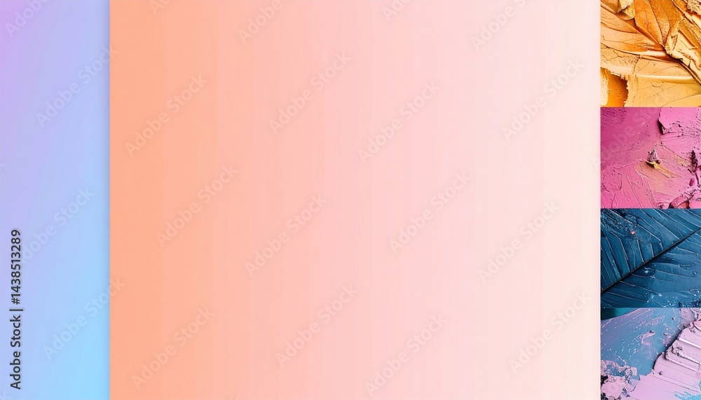 Poster creative color palette creation for graphic design projects studio workspace digital content vibrant