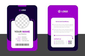 Modern  ID Card Template