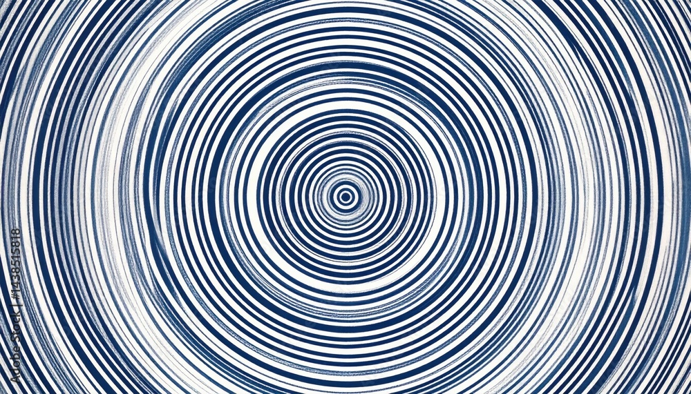 Poster dynamic circular patterns abstract art digital design modern aesthetics close-up visual harmony
