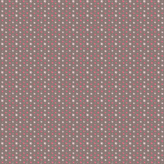 Pink and White Mini Polka Dot Pattern on Brown background.