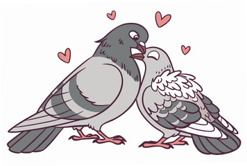 two birds on a branch