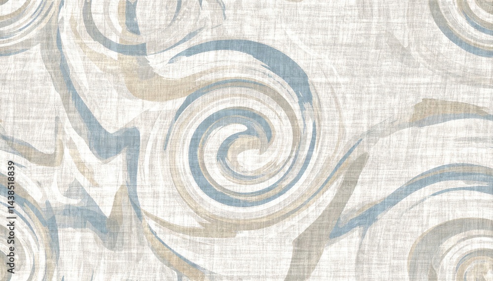Poster dynamic swirls in abstract design digital art contemporary style soft tones artistic viewpoint creat