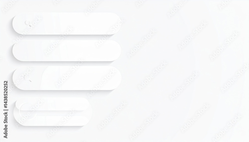 Poster minimalist design action studio setting digital artwork contemporary environment close-up view abstr