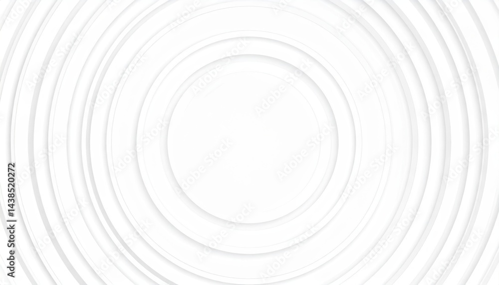 Poster captivating circular wave patterns abstract background visual art minimalist design top-down perspec
