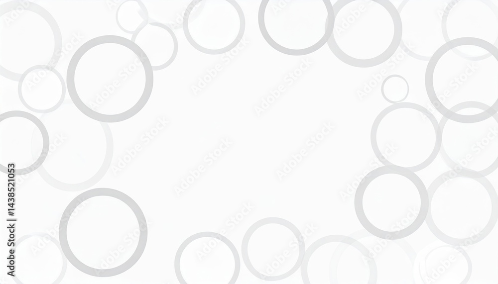 Poster dynamic abstract circles animation digital art background design modern aesthetic minimalist viewpoi