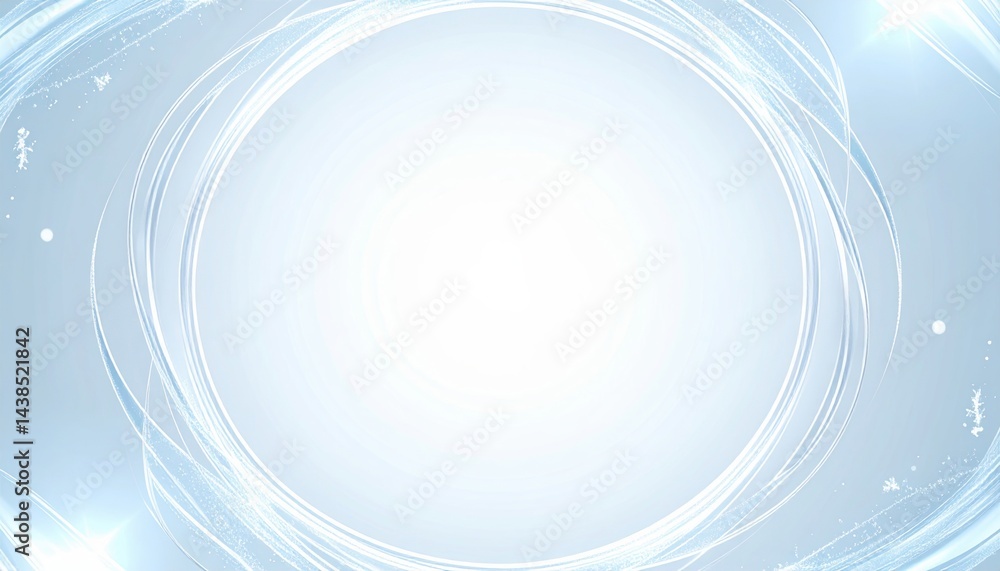 Aufkleber dynamic light swirl effects abstract digital art visual design bright background high-tech concept