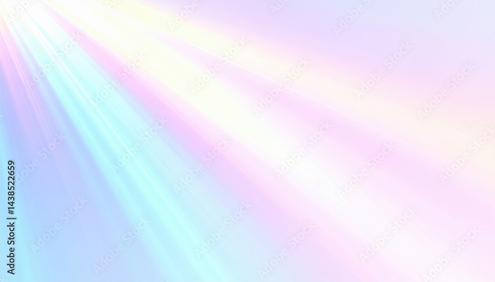 Poster dynamic light rays abstract background digital art soft colors aesthetic viewpoint ethereal concept 
