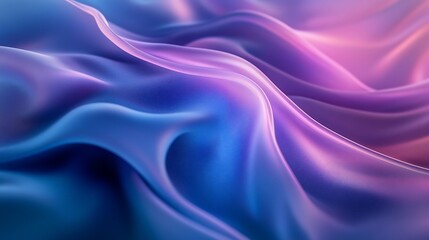 Obraz premium Ethereal flow of vibrant silk fabric