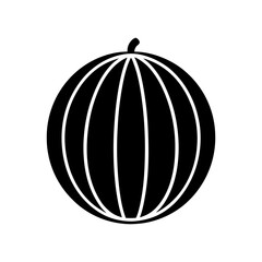 watermelon vector silhouette